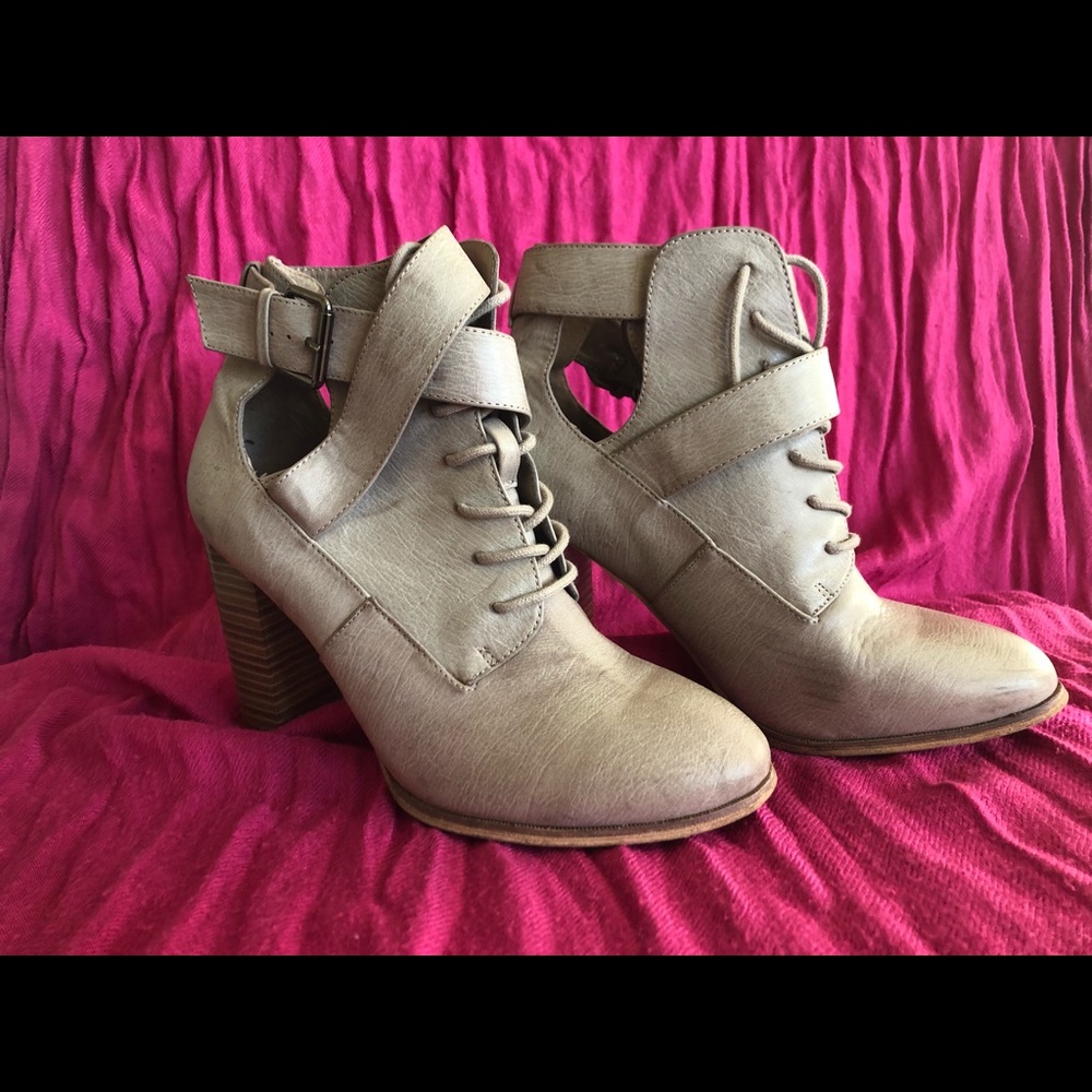 Distressed Booties